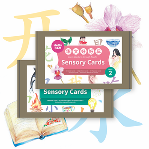 Mandarin Sensory Cards Bundle