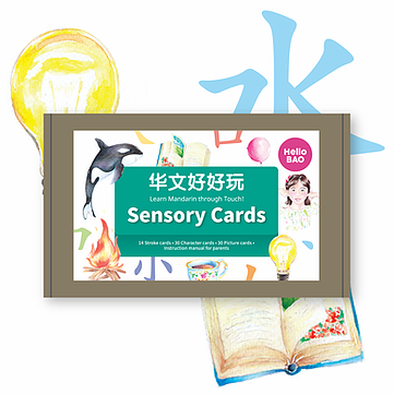 Mandarin Sensory Cards Level 1